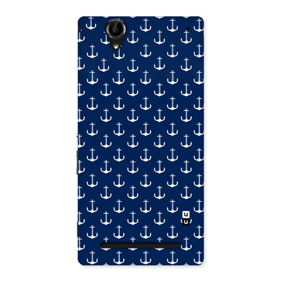 Nautical Pattern Back Case for Sony Xperia T2
