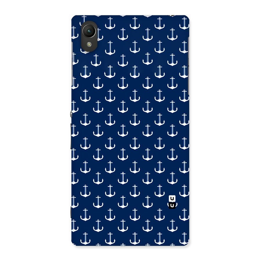 Nautical Pattern Back Case for Sony Xperia Z1
