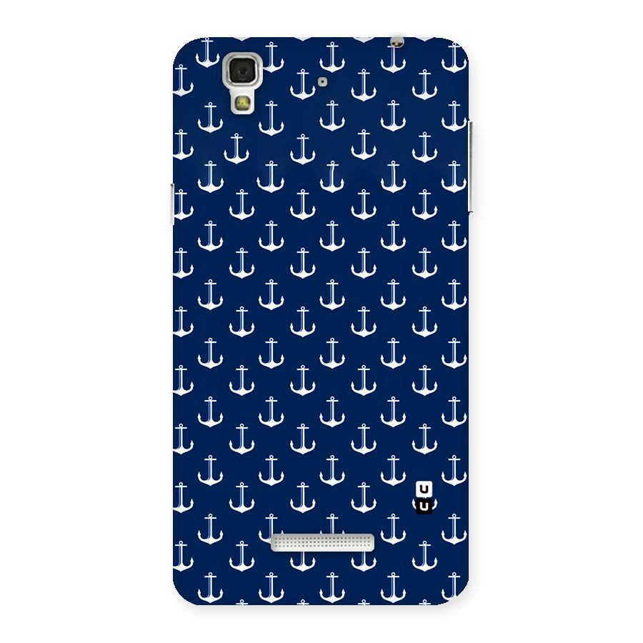 Nautical Pattern Back Case for YU Yureka Plus