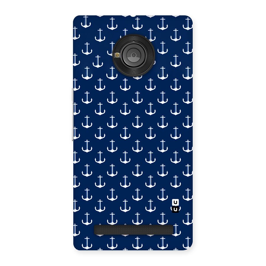 Nautical Pattern Back Case for Yu Yuphoria
