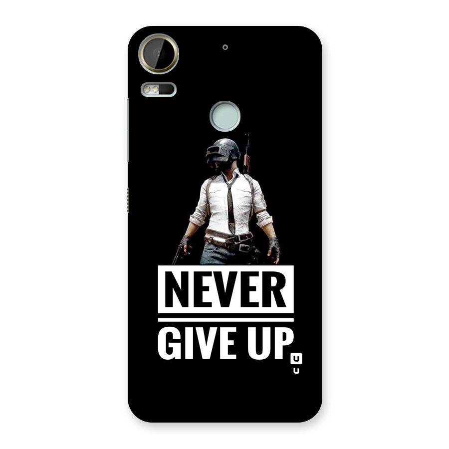 Never Giveup Back Case for Desire 10 Pro