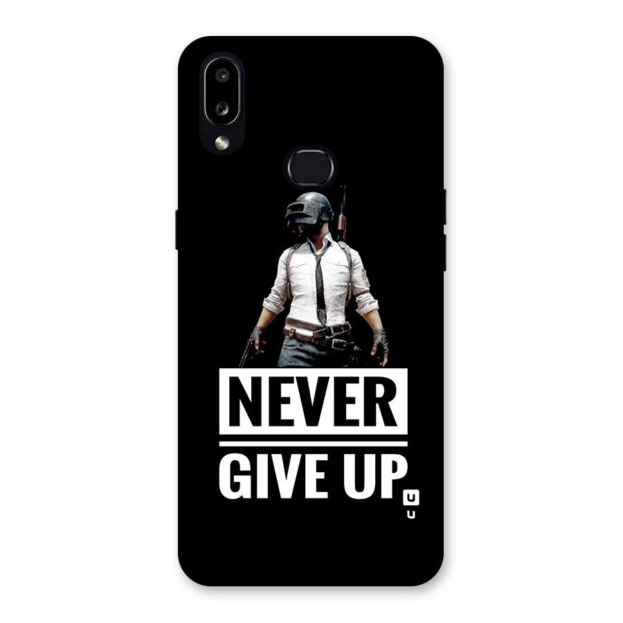 Never Giveup Back Case for Galaxy A10s