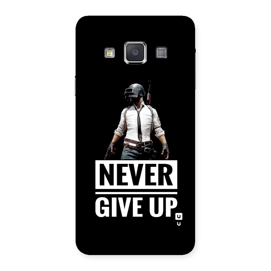 Never Giveup Back Case for Galaxy A3