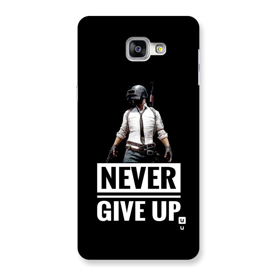 Never Giveup Back Case for Galaxy A9