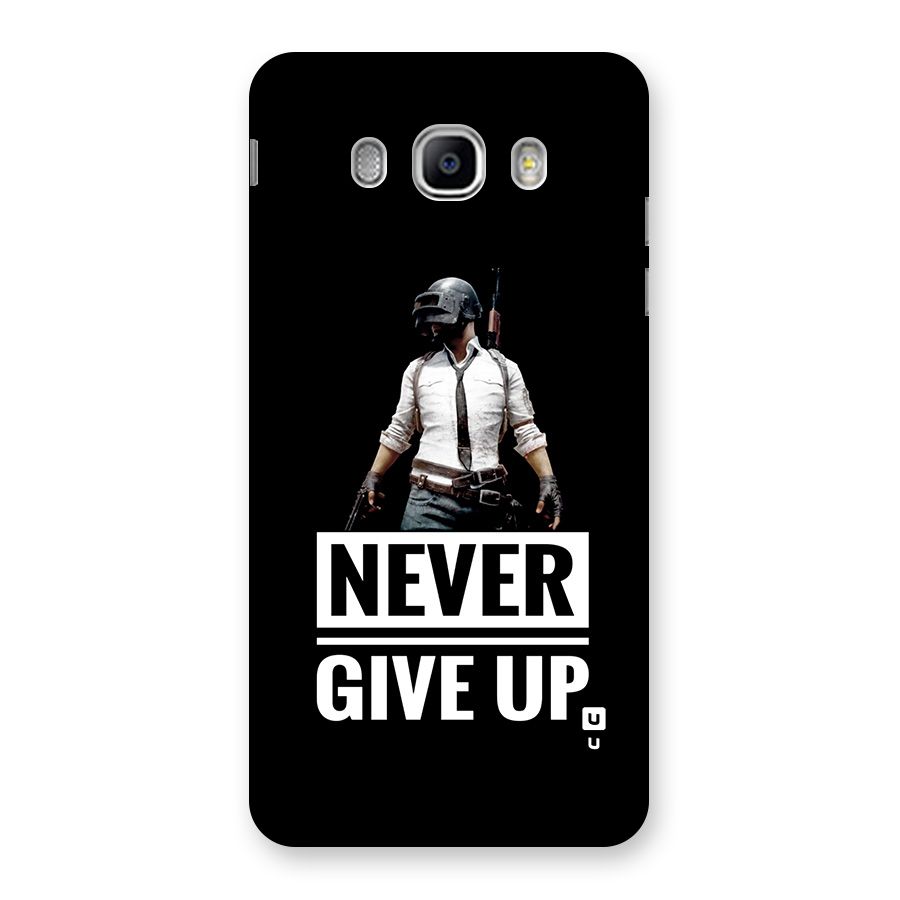 Never Giveup Back Case for Galaxy J5 2016