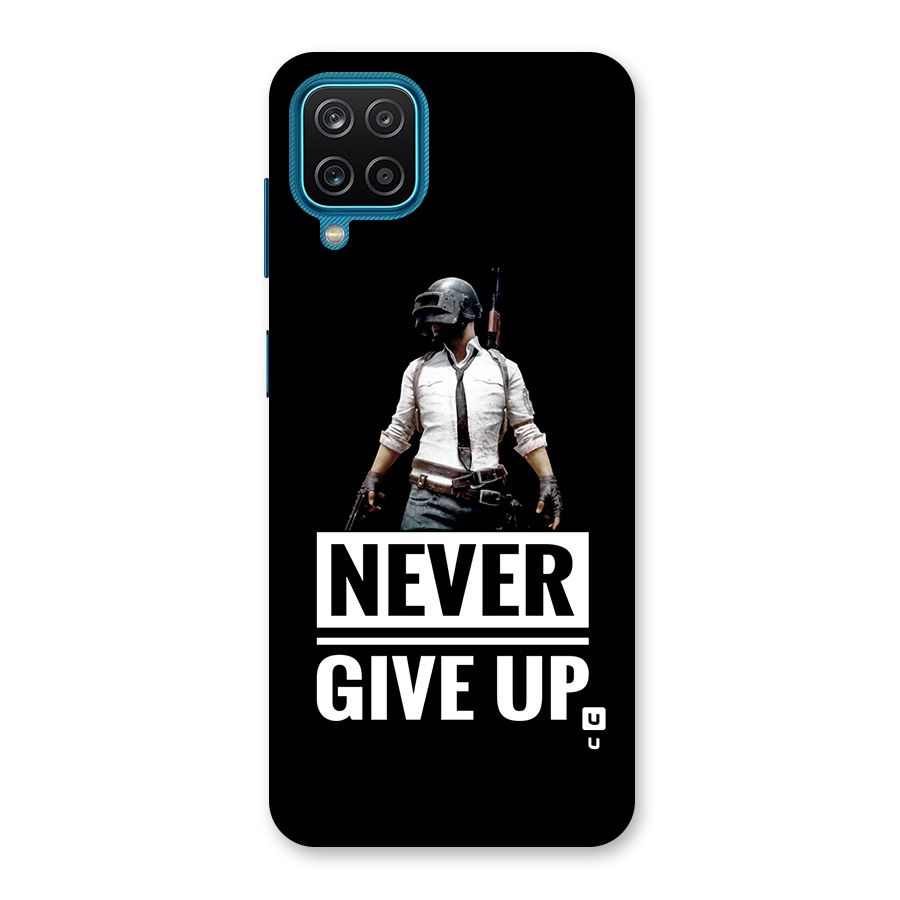 Never Giveup Back Case for Galaxy M12