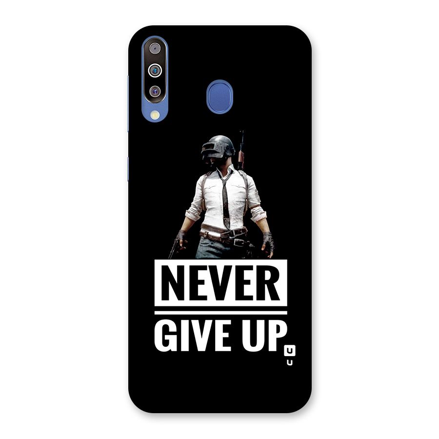 Never Giveup Back Case for Galaxy M30
