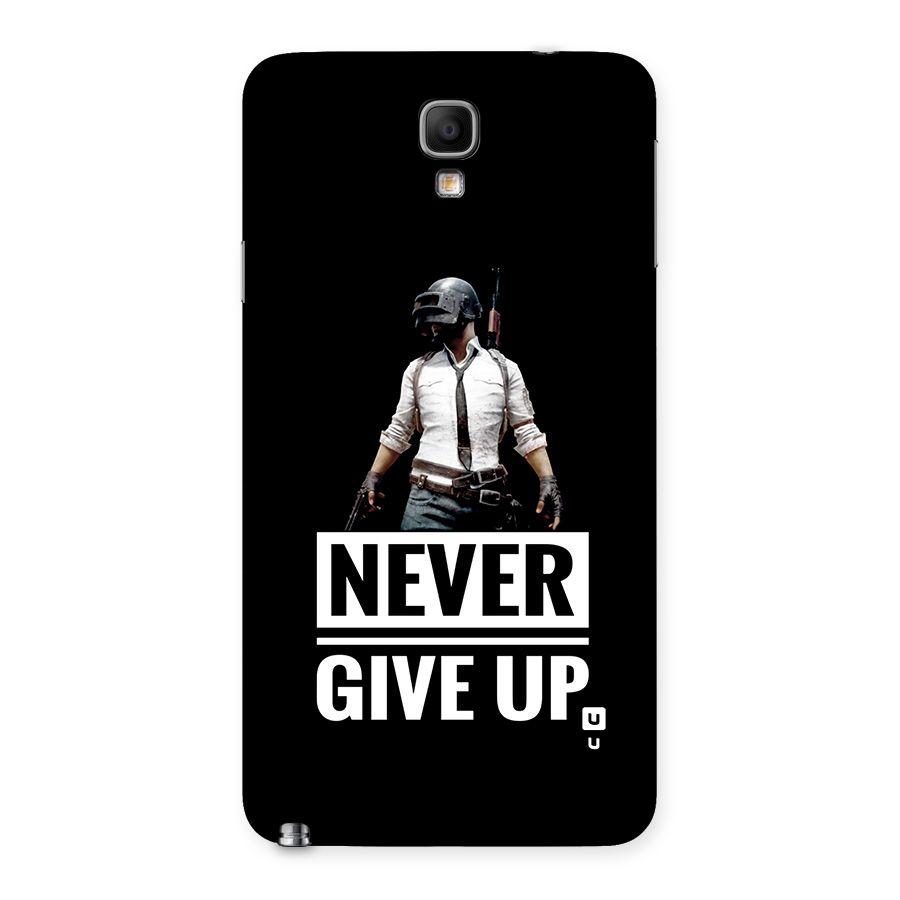 Never Giveup Back Case for Galaxy Note 3 Neo