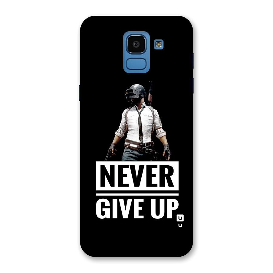 Never Giveup Back Case for Galaxy On6