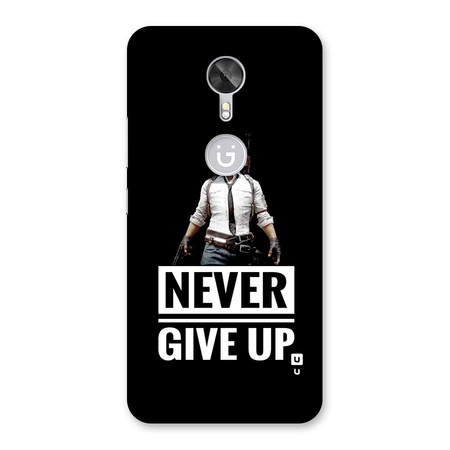 Never Giveup Back Case for Gionee A1