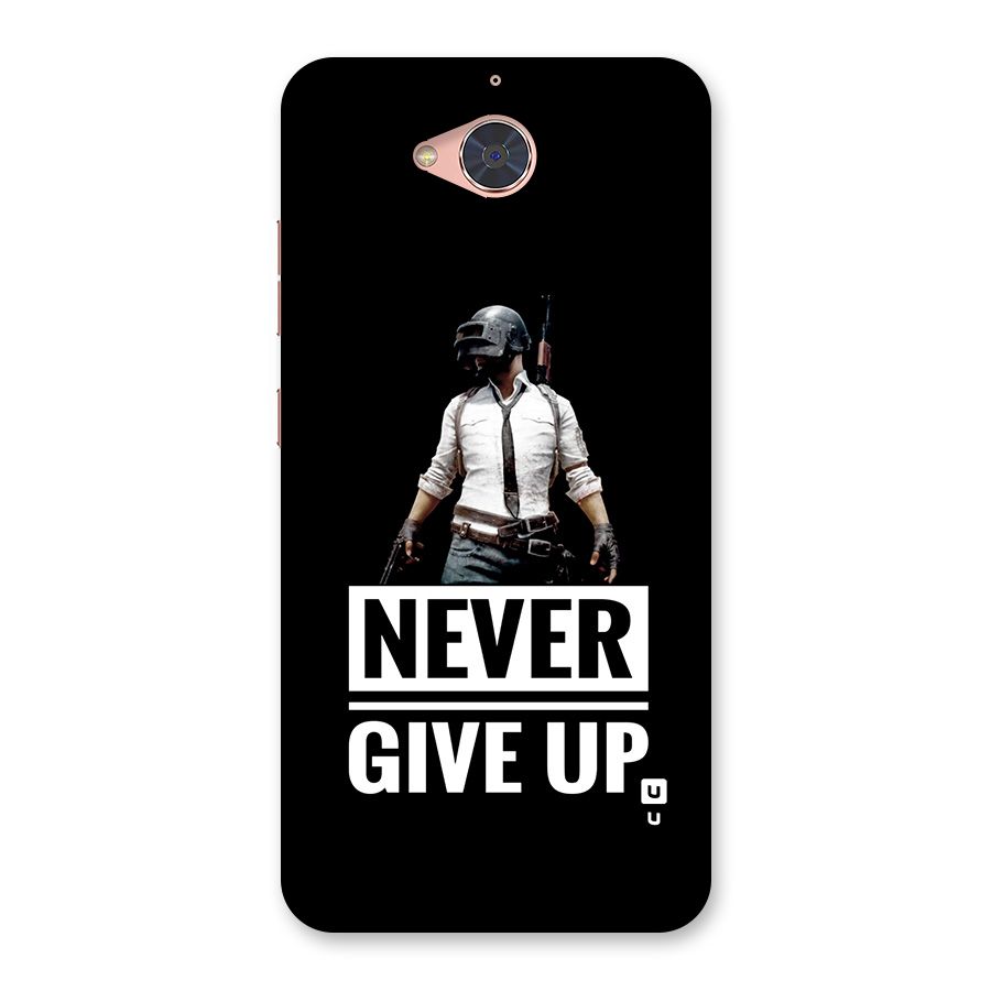 Never Giveup Back Case for Gionee S6 Pro