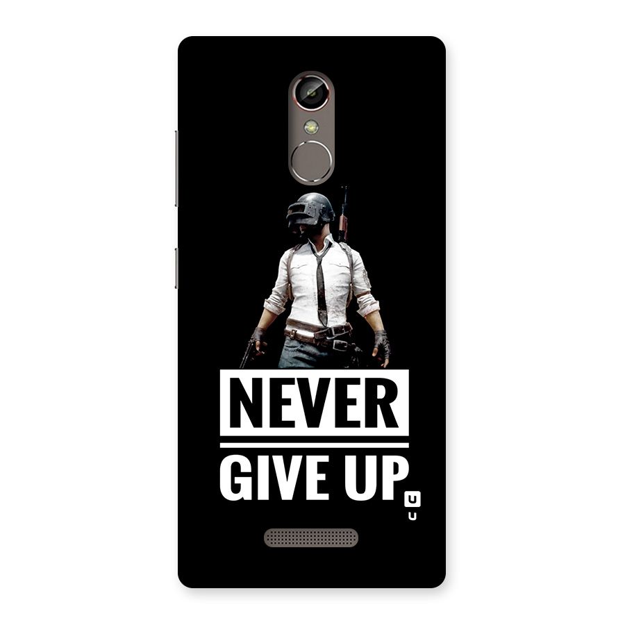 Never Giveup Back Case for Gionee S6s