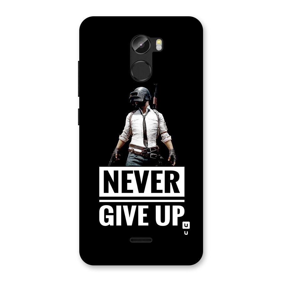 Never Giveup Back Case for Gionee X1