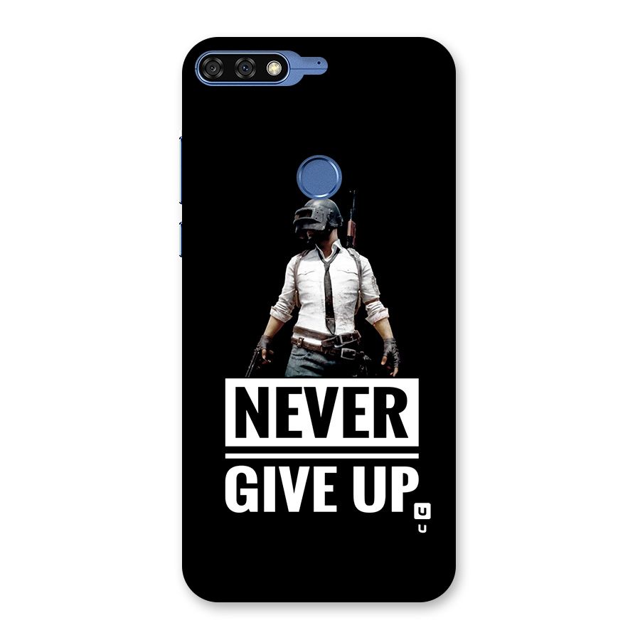 Never Giveup Back Case for Honor 7C