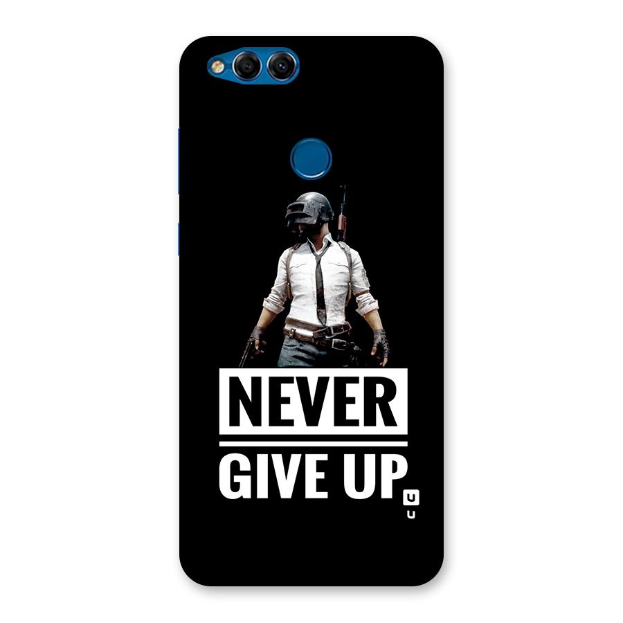 Never Giveup Back Case for Honor 7X