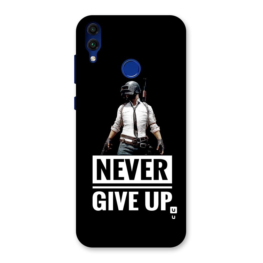 Never Giveup Back Case for Honor 8C