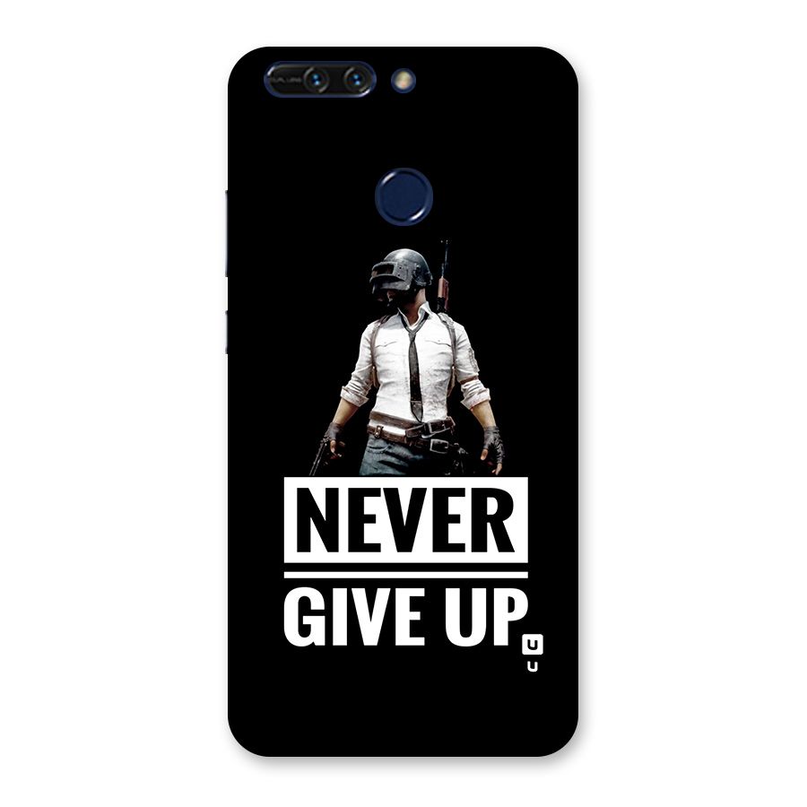 Never Giveup Back Case for Honor 8 Pro