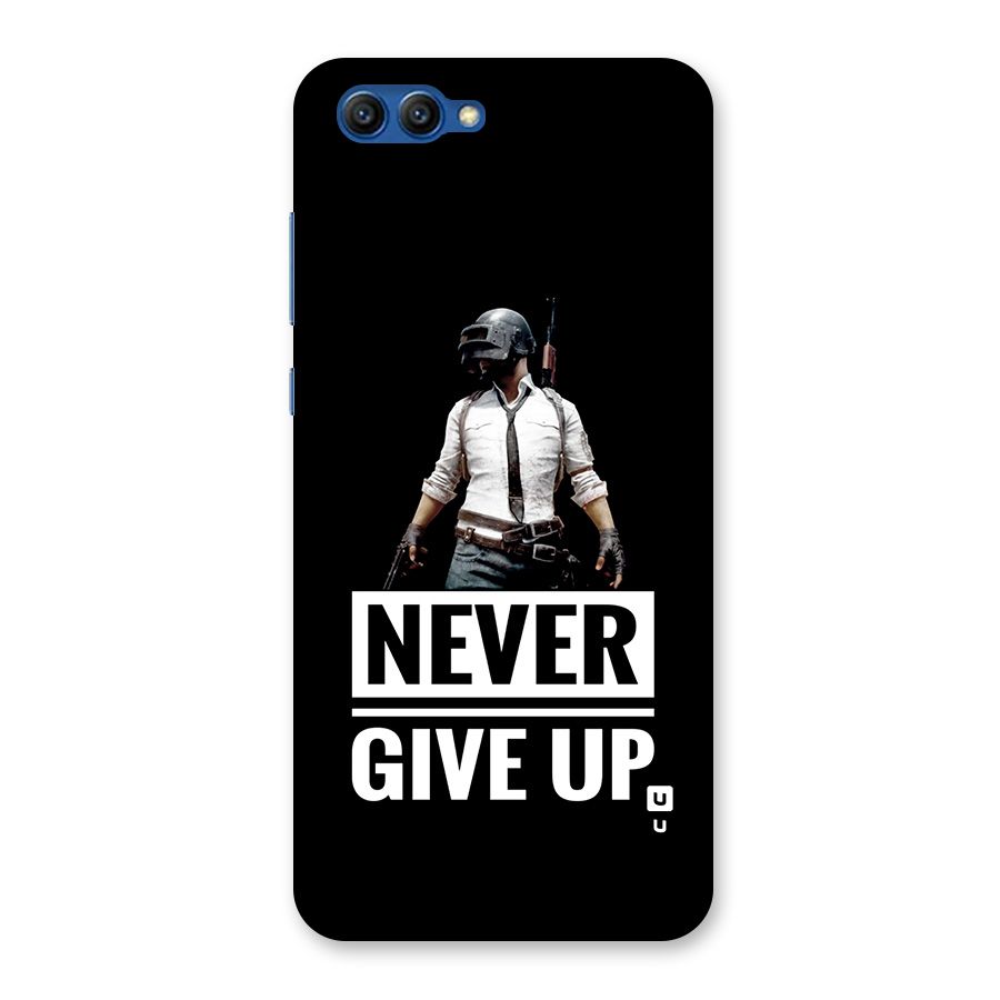 Never Giveup Back Case for Honor View 10