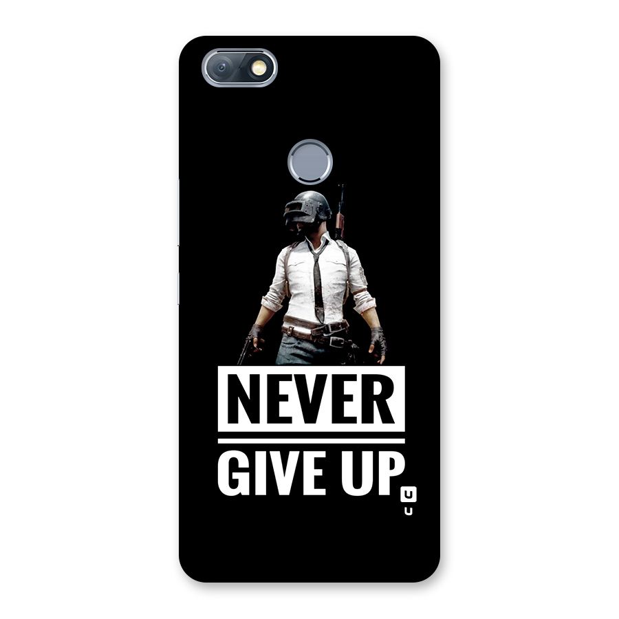 Never Giveup Back Case for Infinix Note 5