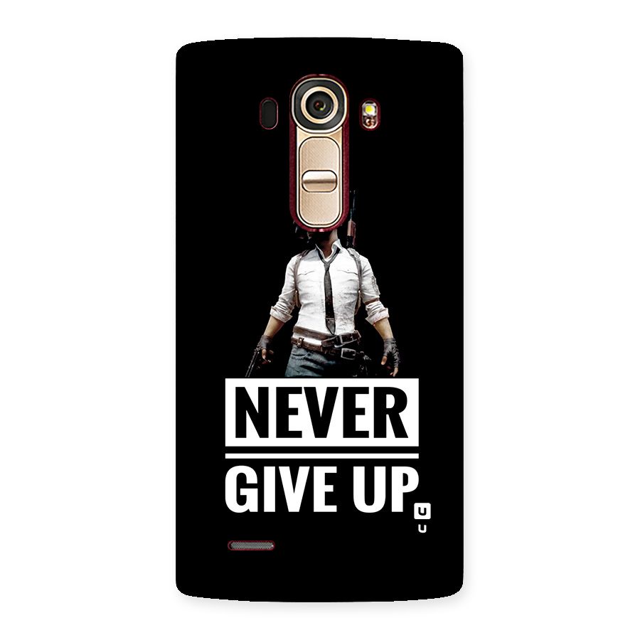 Never Giveup Back Case for LG G4
