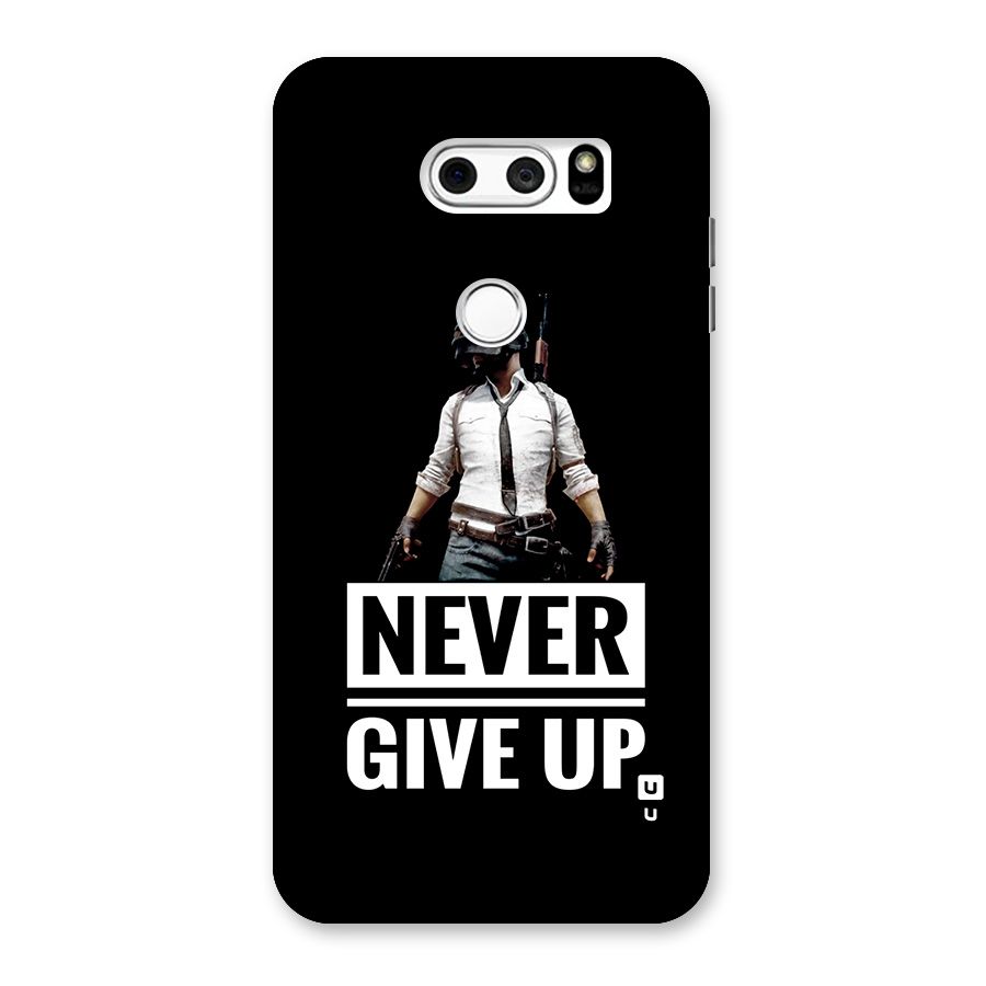 Never Giveup Back Case for LG V30