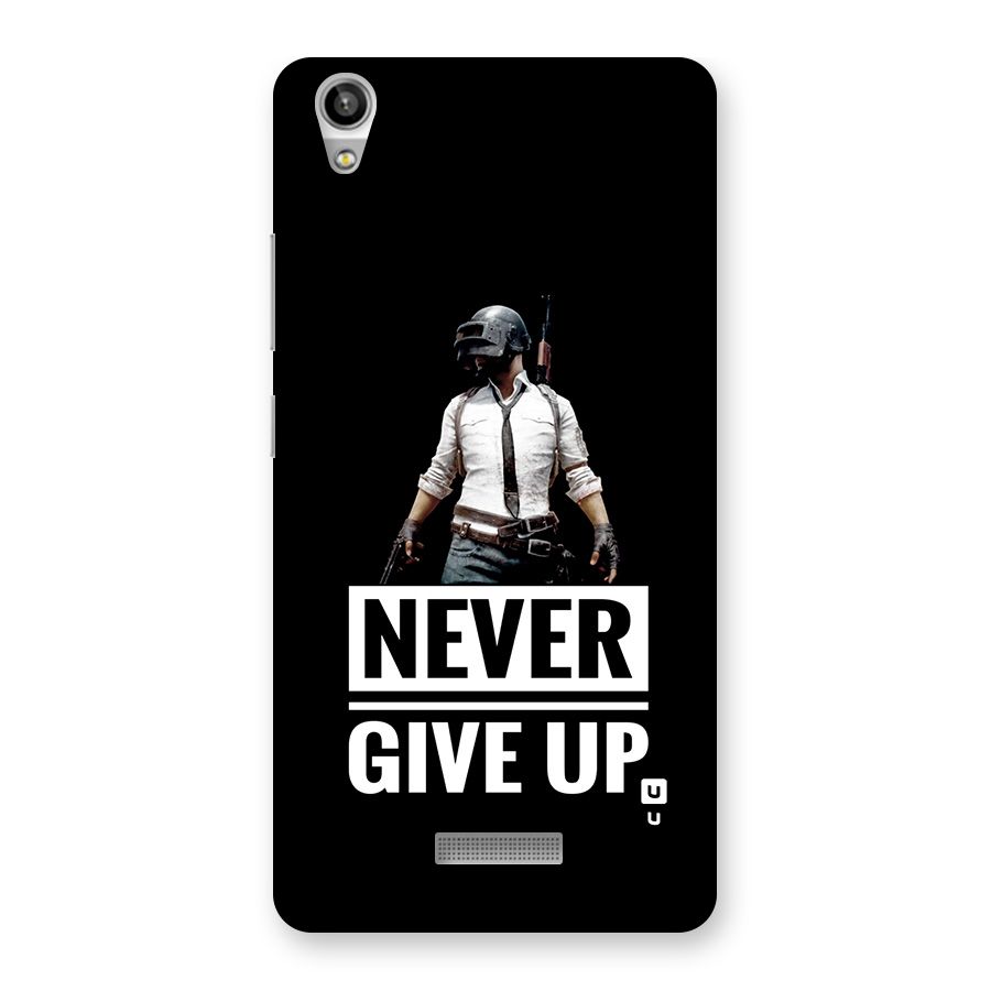 Never Giveup Back Case for Lava Pixel V1