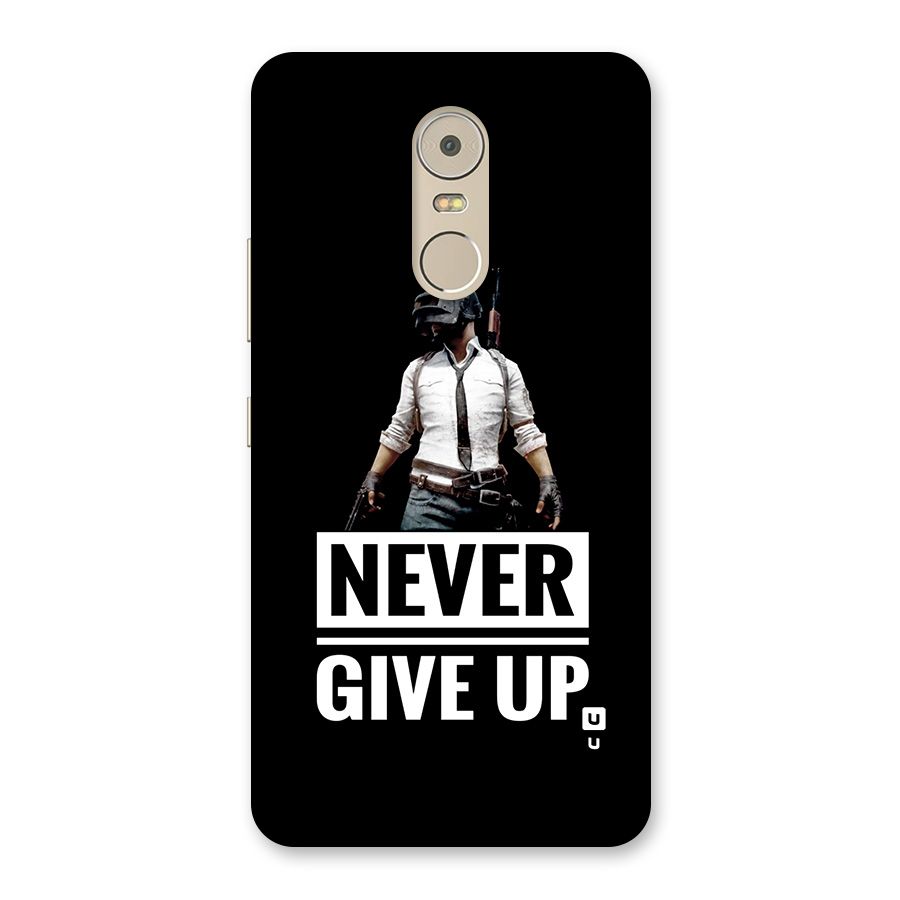 Never Giveup Back Case for Lenovo K6 Note
