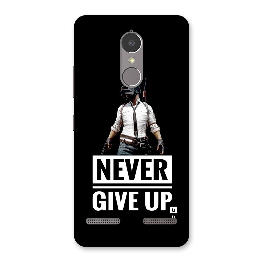 Never Giveup Back Case for Lenovo K6 Power