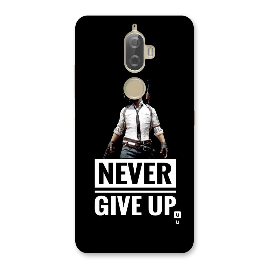 Never Giveup Back Case for Lenovo K8 Plus