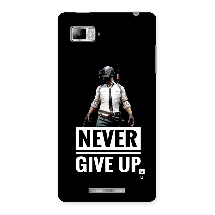 Never Giveup Back Case for Lenovo Vibe Z K910