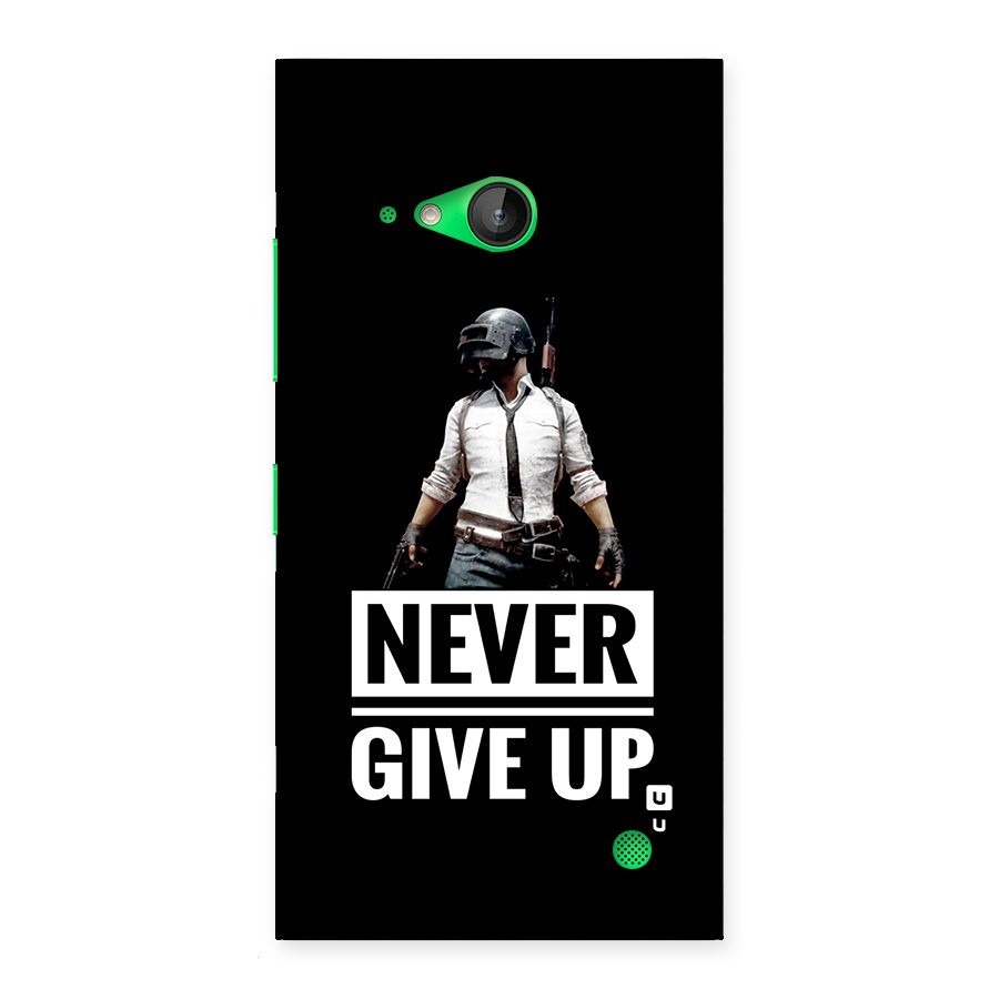 Never Giveup Back Case for Lumia 730