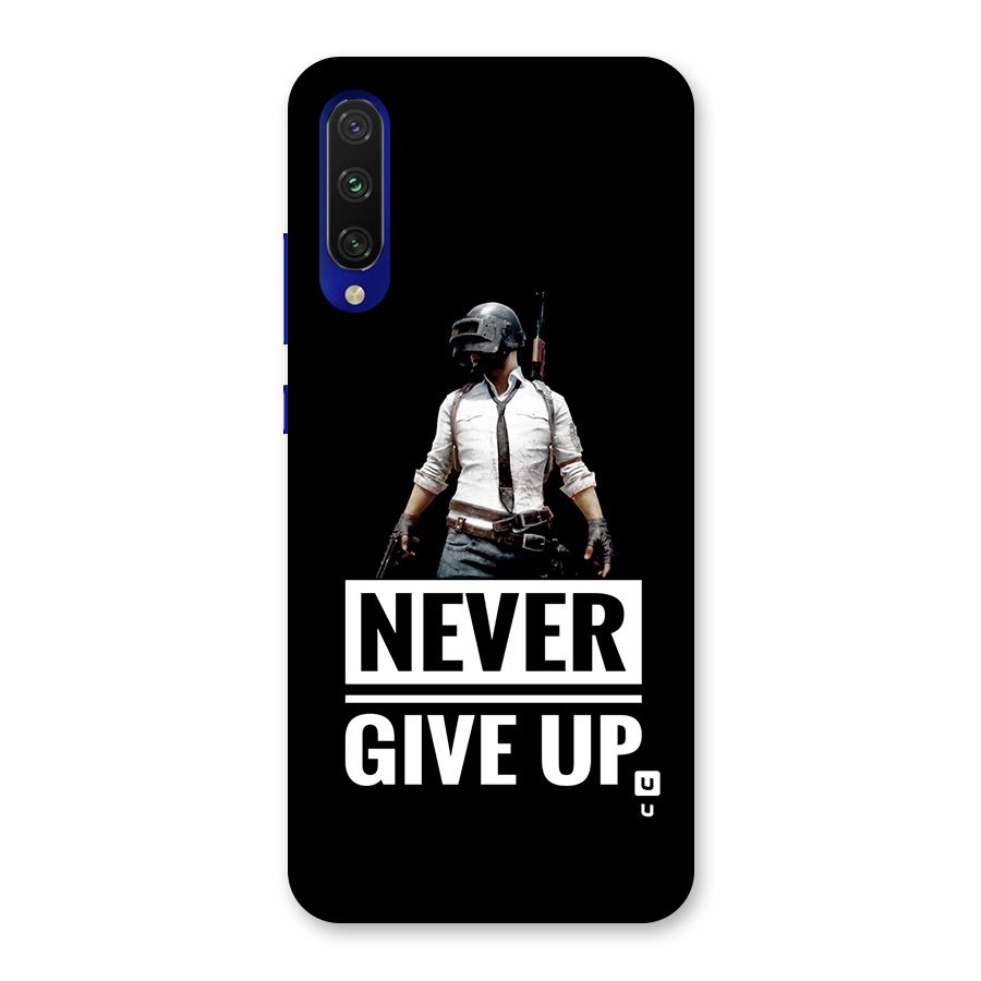 Never Giveup Back Case for Mi A3