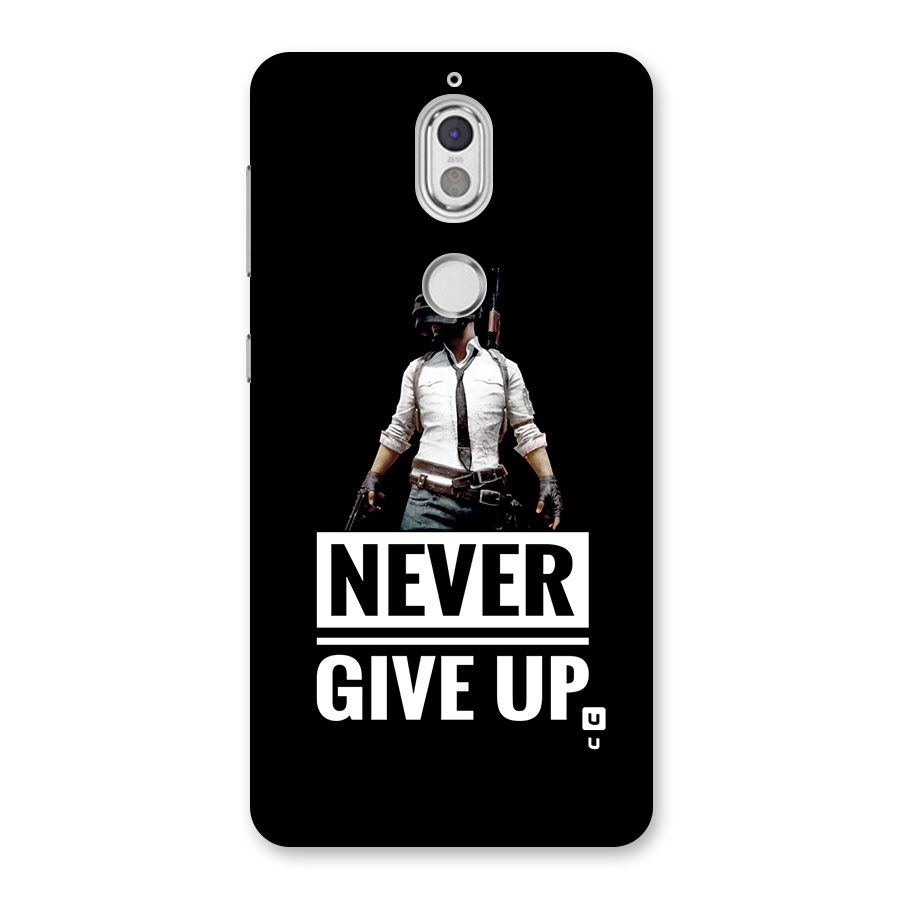 Never Giveup Back Case for Nokia 7