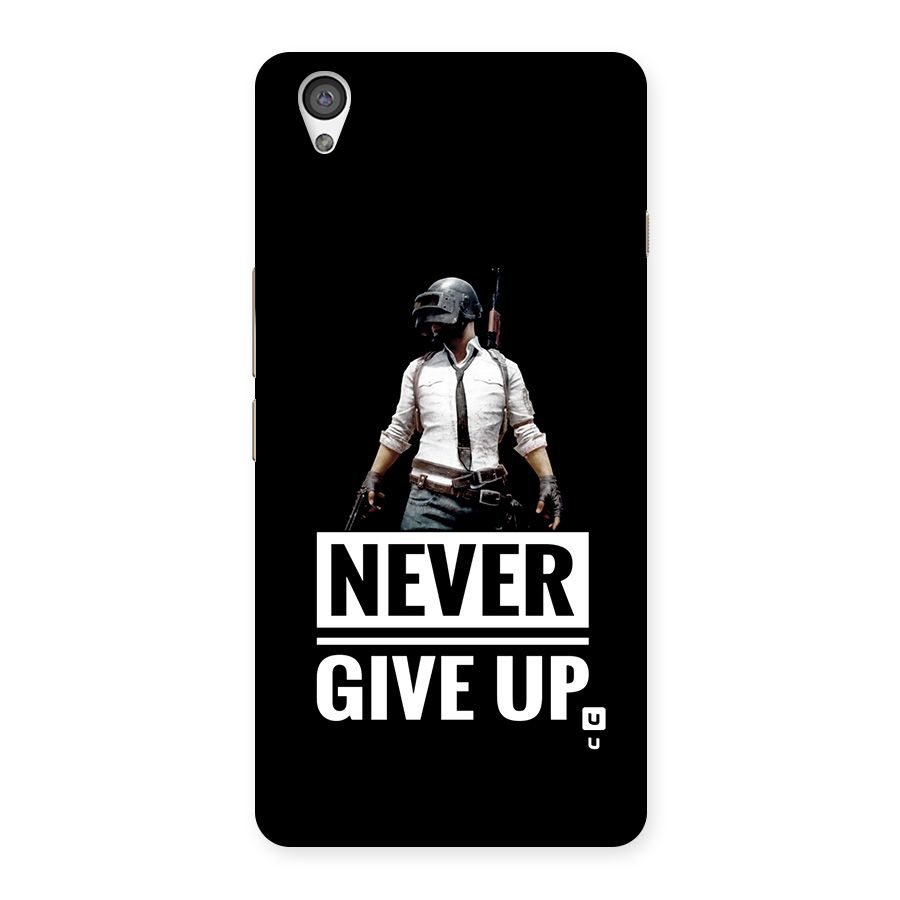 Never Giveup Back Case for OnePlus X