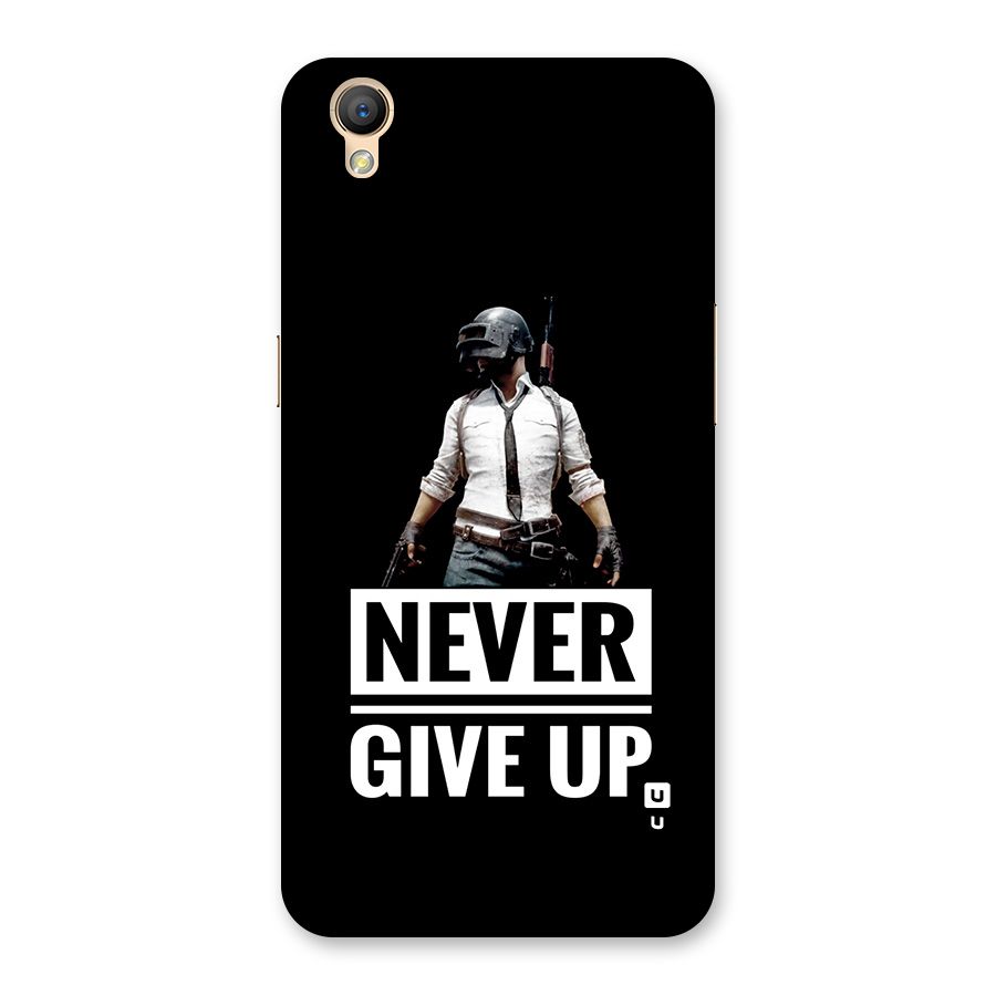 Never Giveup Back Case for Oppo A37