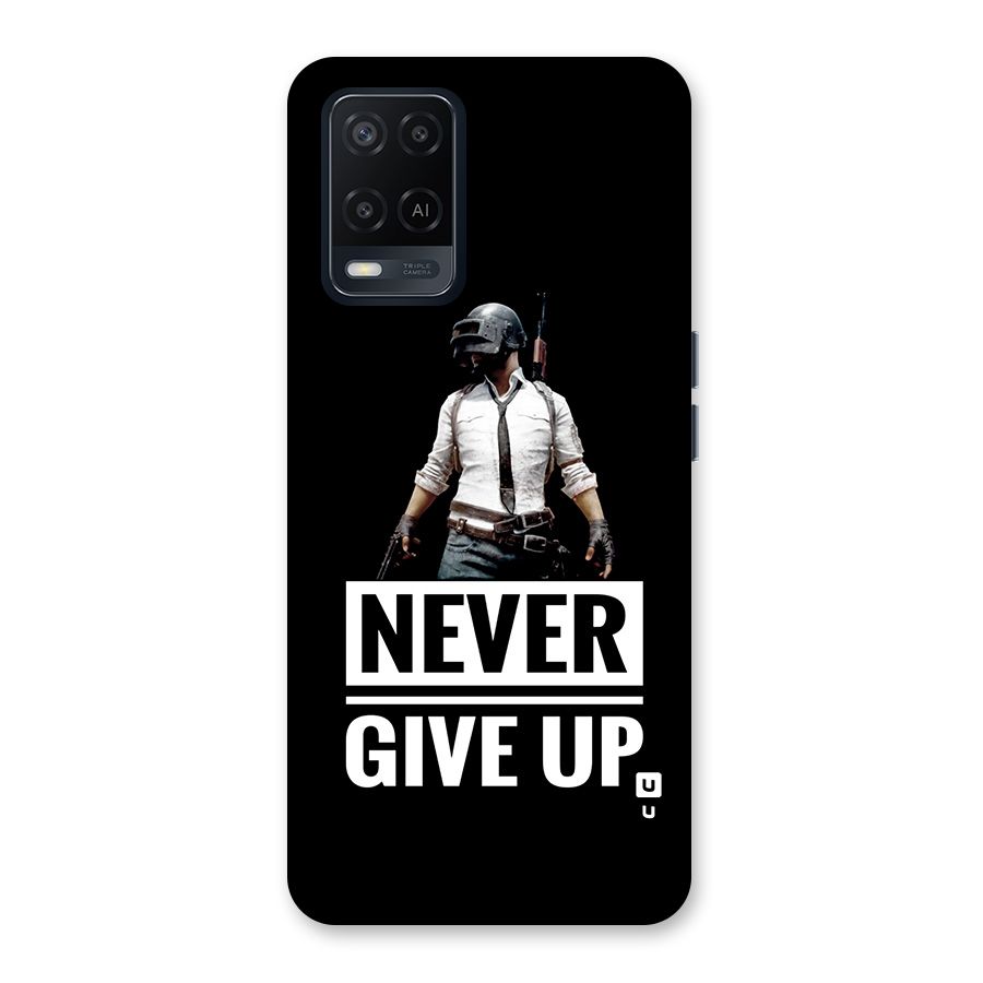 Never Giveup Back Case for Oppo A54