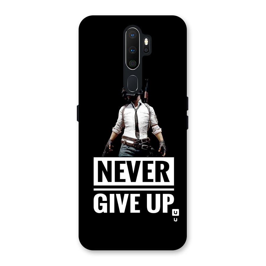 Never Giveup Back Case for Oppo A5 (2020)