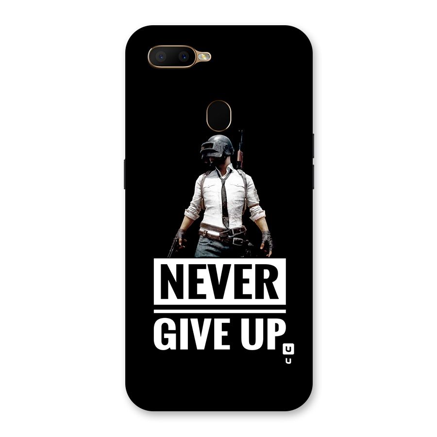 Never Giveup Back Case for Oppo A5s