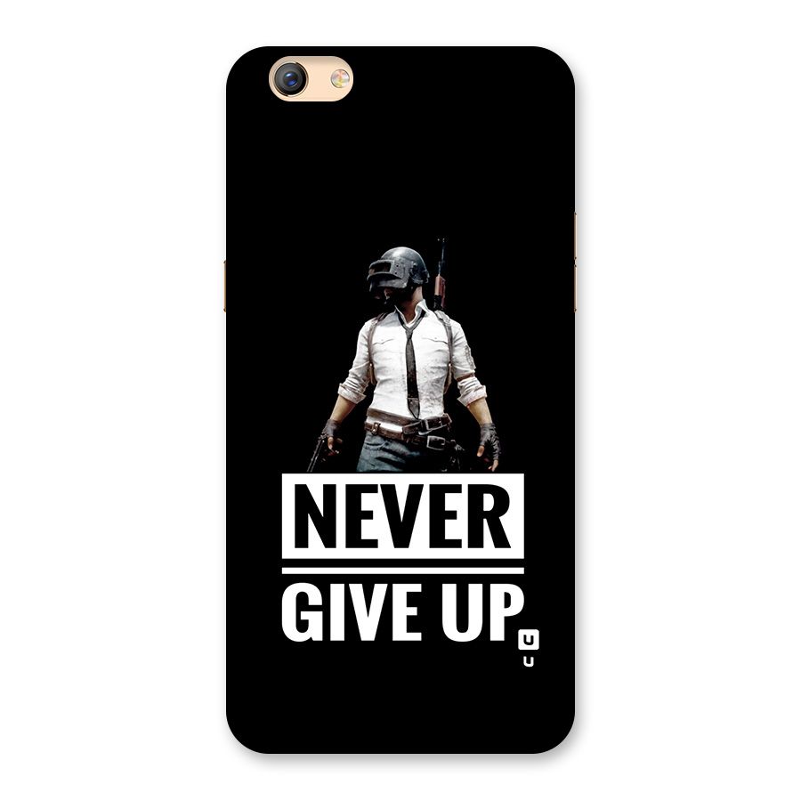 Never Giveup Back Case for Oppo F3 Plus