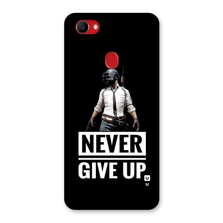 Never Giveup Back Case for Oppo F7