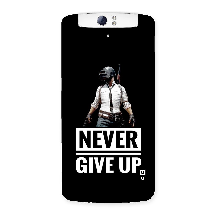 Never Giveup Back Case for Oppo N1