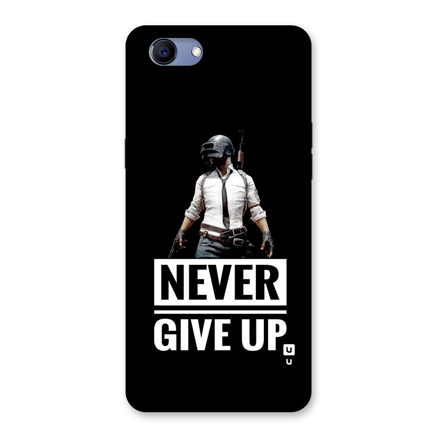 Never Giveup Back Case for Realme 1