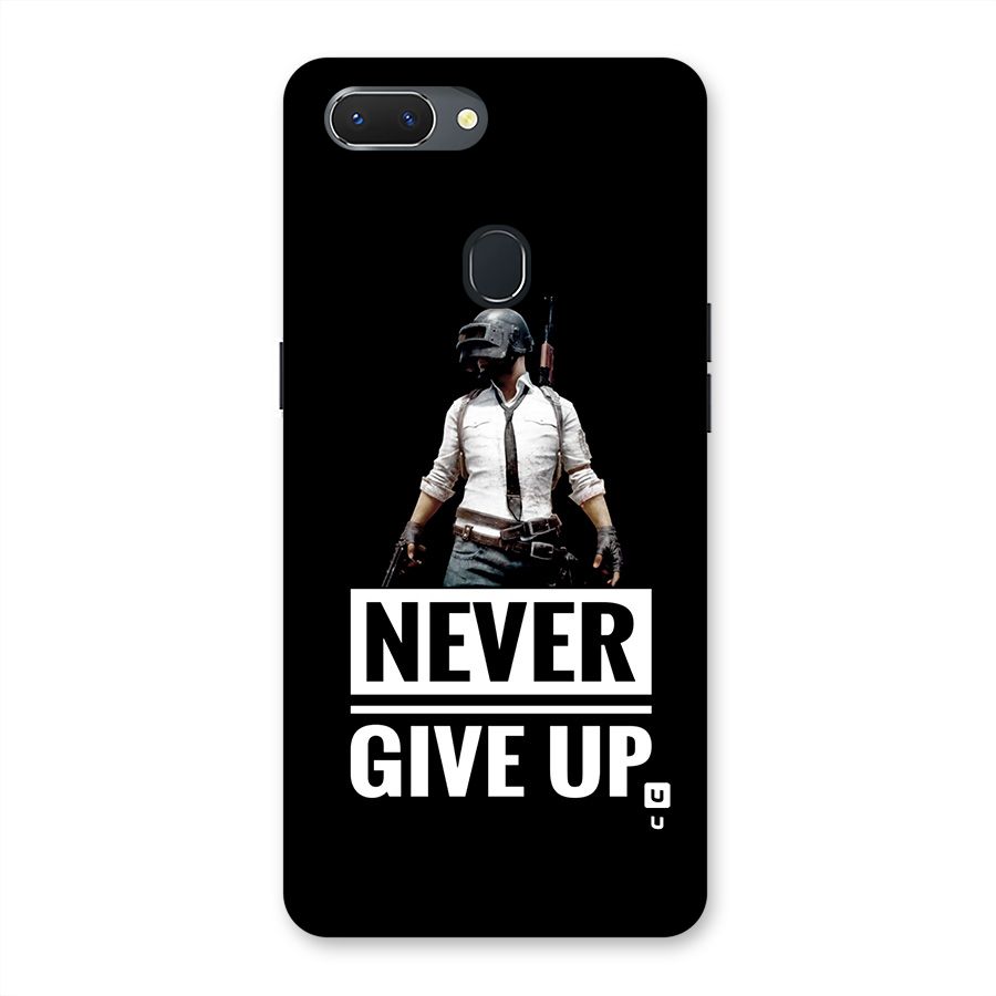 Never Giveup Back Case for Realme 2