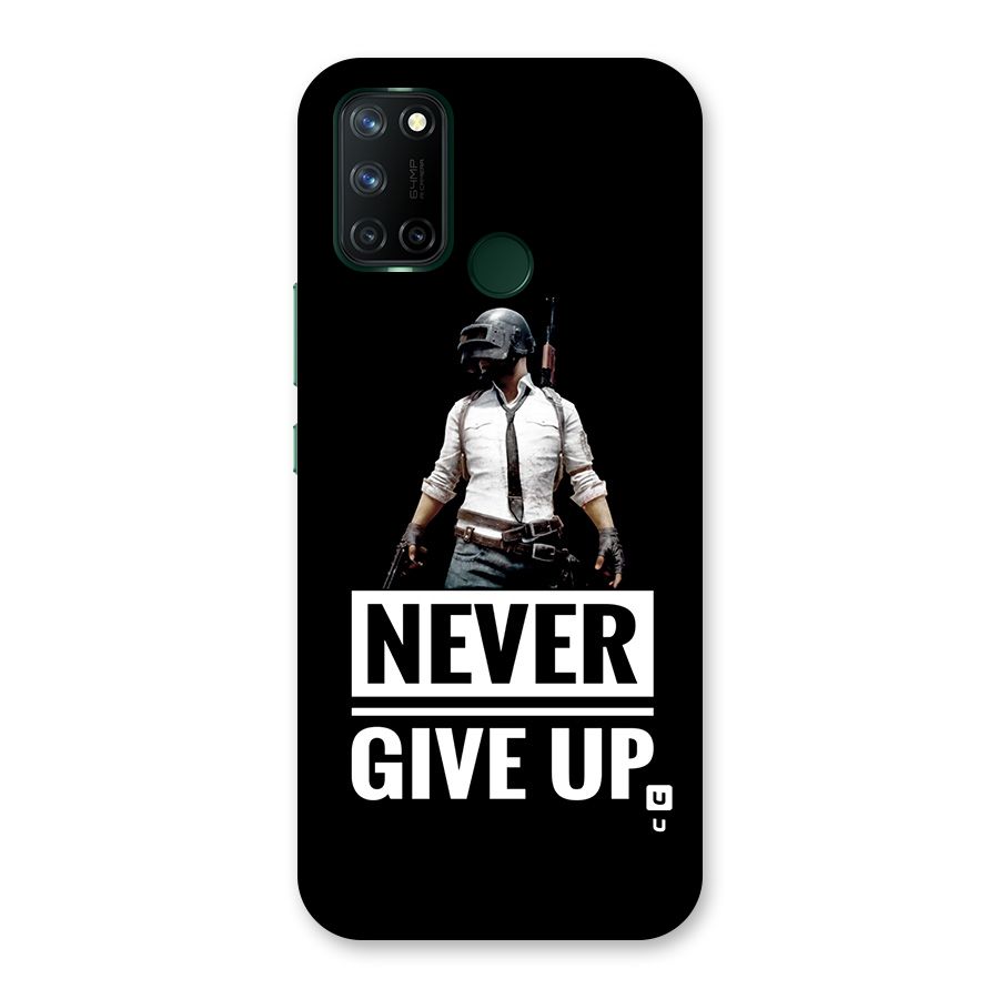 Never Giveup Back Case for Realme C17