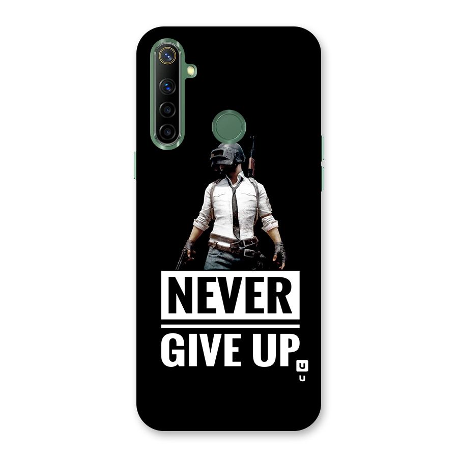 Never Giveup Back Case for Realme Narzo 10