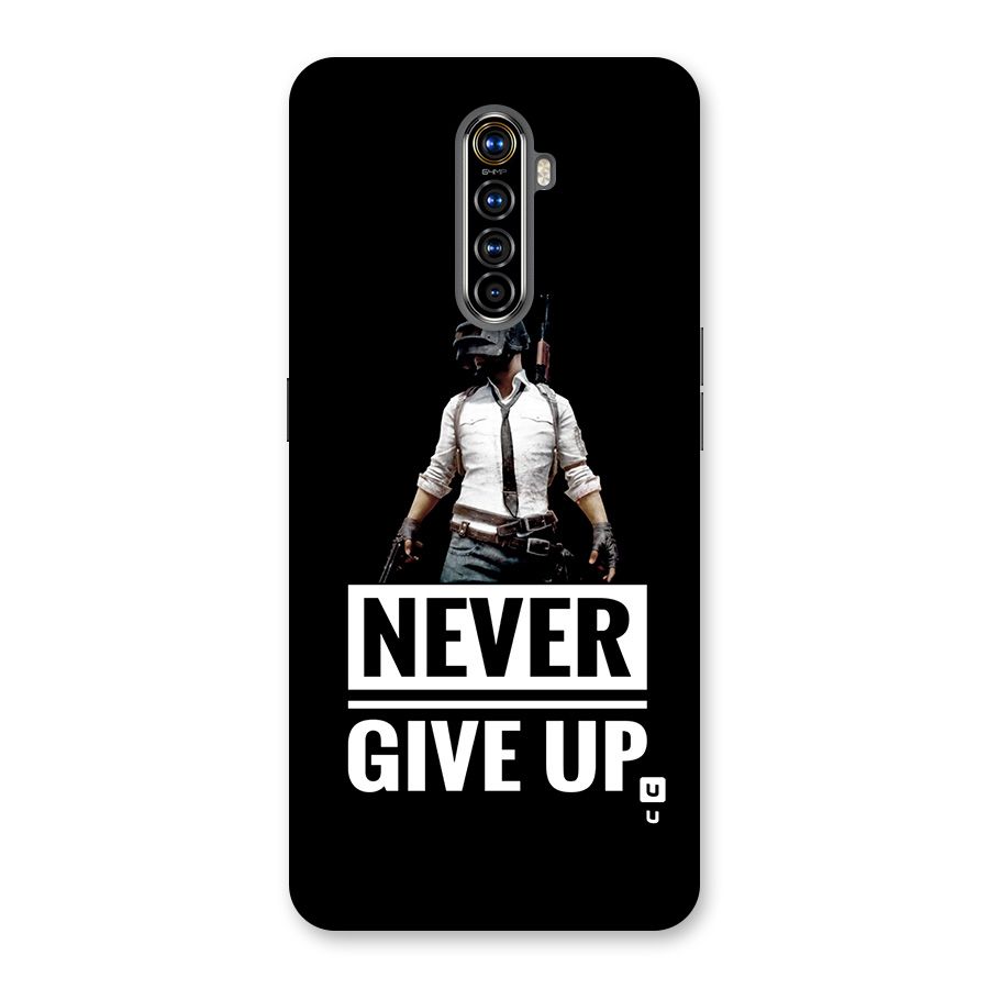 Never Giveup Back Case for Realme X2 Pro