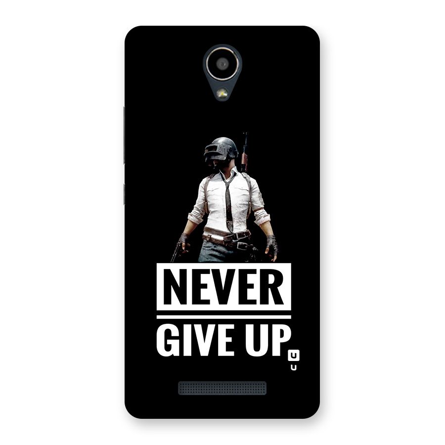 Never Giveup Back Case for Redmi Note 2
