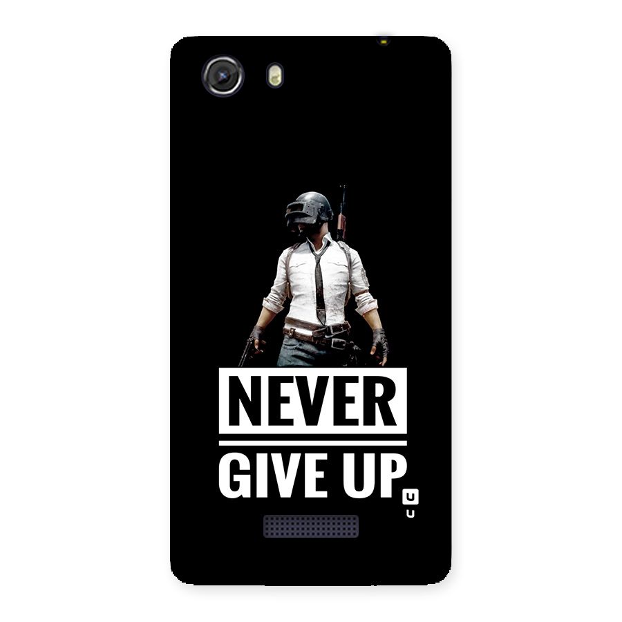 Never Giveup Back Case for Unite 3