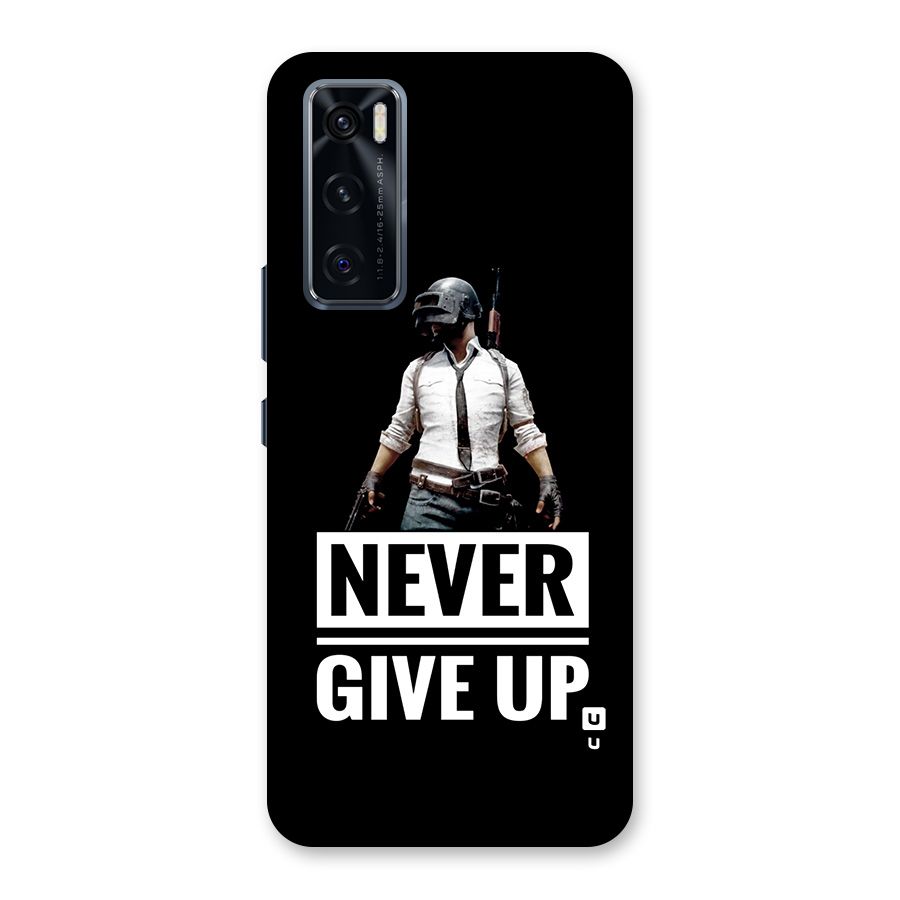 Never Giveup Back Case for Vivo V20 SE