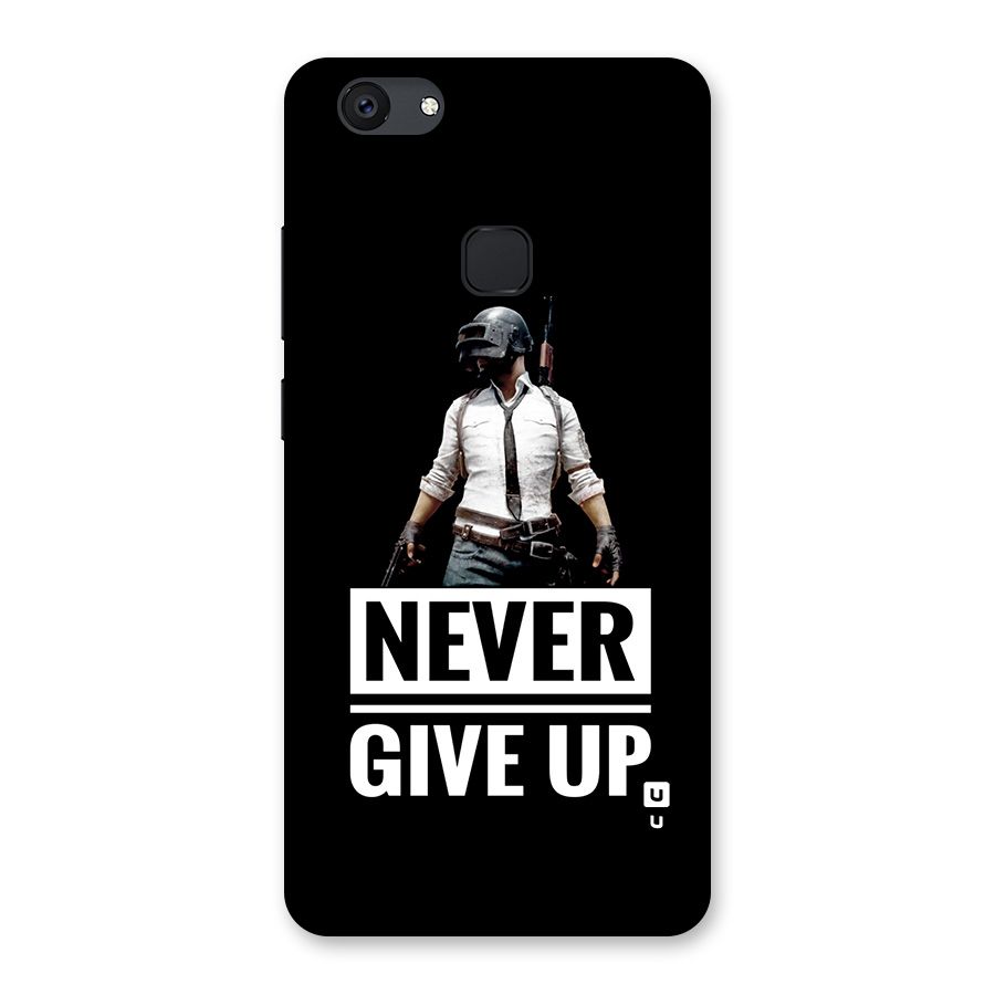 Never Giveup Back Case for Vivo V7 Plus